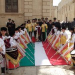 ROSOLINI - Piccoli Amici della Bandiera” del 2° Istituto Comprensivo “S. Alessandra”  a Siracusa  in occasione del 159° anniversario della fondazione della polizia di stato