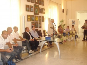 CERIMONIA CONSEGNA RICONOSCIMENTI A SPORTIVI - 25.8.2011