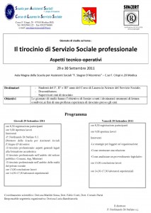 il tirocinio di Servizio Sociale professionale(2)