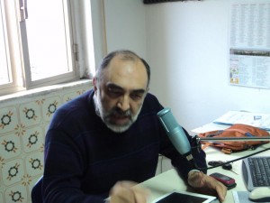 Savarino negli studi Ram