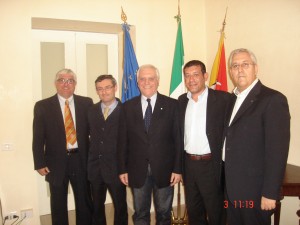 Il Presidente ed i nuovi Assessori 3.4.2012