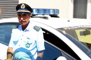 IL COMANDANTE DELLAL POLIZIA PROVINCIALE  PIPPO CARUSO