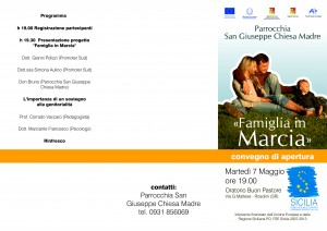 famiglia in marcia brochure