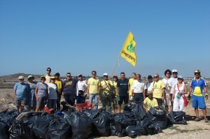 edizione 2013 di Puliamo il mondo, a Pantano Morghella