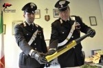 Carabinieri Vittoria (RG) sequestro mazza baseball