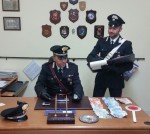 stupefacente sequestrato rubbera