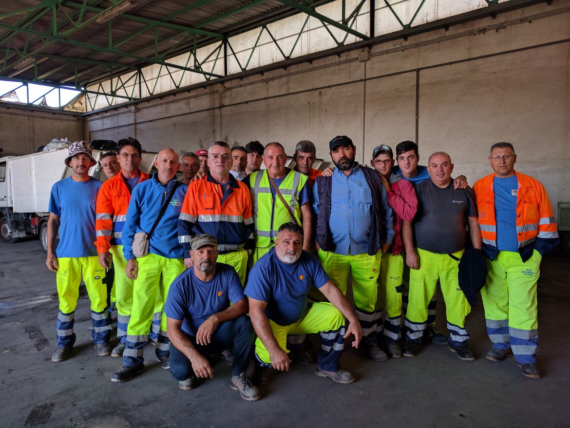 Sciopero degli operatori ecologici, senza stipendio da 3 mesi