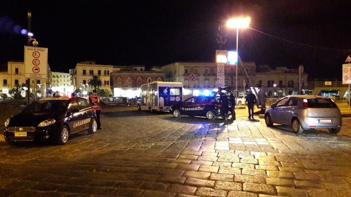SIRACUSA.  CONTINUANO I SERVIZI DI CONTROLLO DEL TERRITORIO DEI CARABINIERI. NELL’ULTIMA SETTIMANA SEGNALATE 20 PERSONE PER USO PERSONALE DI SOSTENZE STUPEFACENTI.