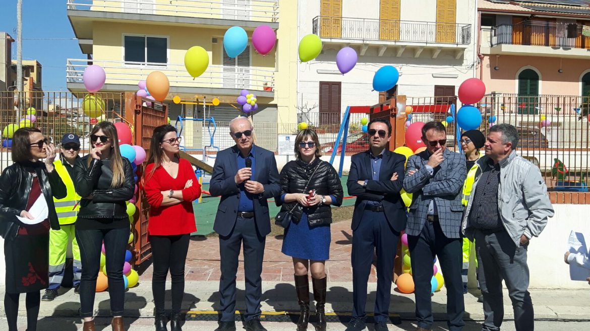 POZZALLO – RIAPERTA AL PUBBLICO LA BAMBINOPOLI  RAGANZINO