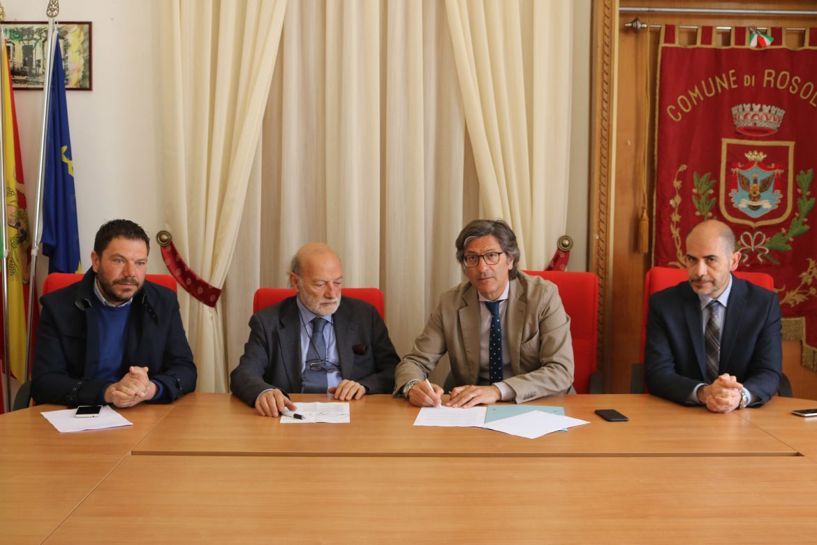 Sottoscritto l’accordo di collaborazione tra il Comune di Rosolini e i Laboratori di ricerca Betontest di Ispica