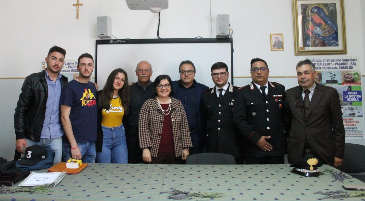 ROSOLINI E NOTO(SR).   I CARABINIERI INCONTRANO GLI STUDENTI DI ISTITUTI SCOLASTICI DELLA GIURISDIZIONE.