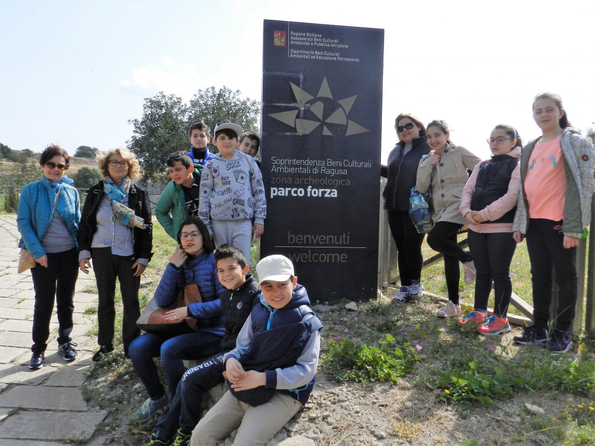 ISPICA – Turismo scolastico per iniziare a promuovere il Parco archeologico della Forza.