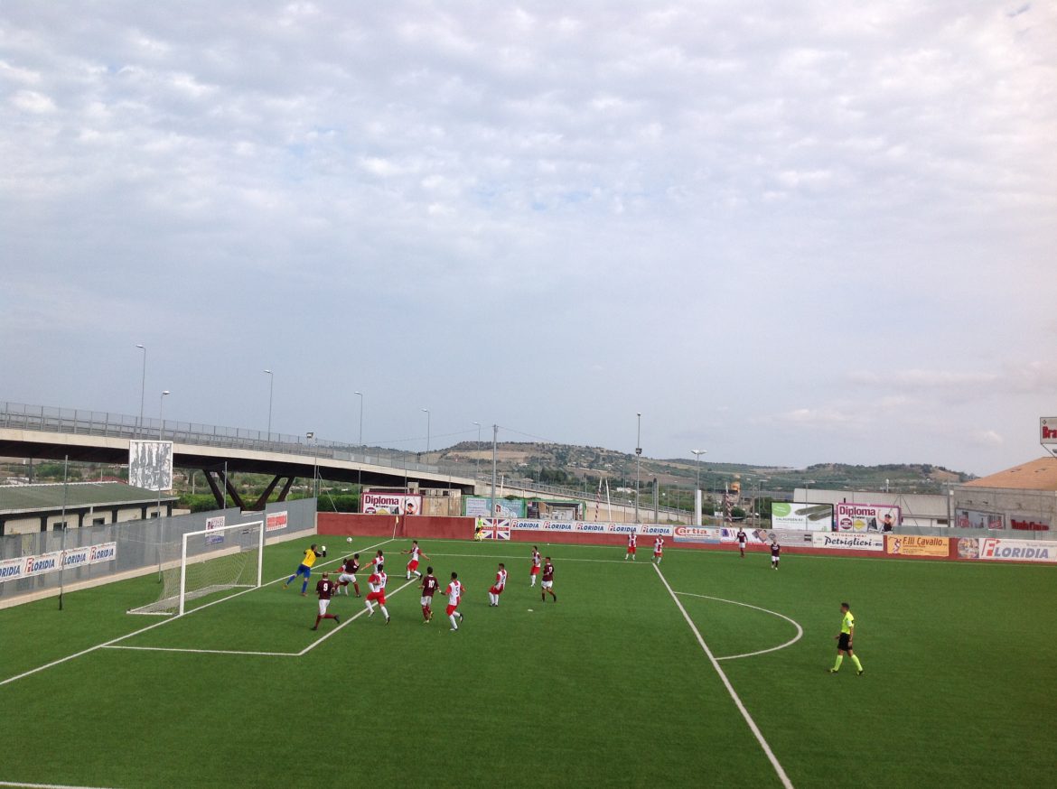 CITTA’ DI  ROSOLINI  – CATANIA SAN PIO X     2-1    Marcatori: 18 p.t e 33 s.t. Implatini, 45 p.t.Badjie