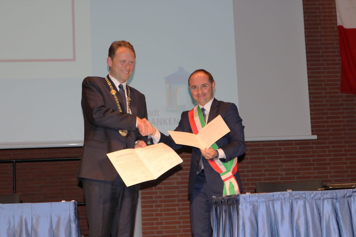La Città di Rosolini gemellata ufficialmente con la città tedesca di Frankenthal