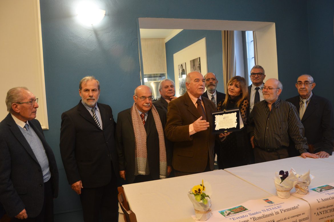 Torino:  il tradizionale evento di Natale organizzato dall’Associazione “Rosolinese in Piemonte”.