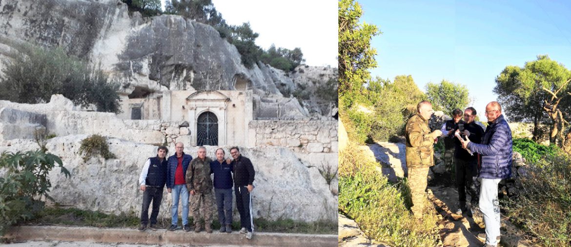 ROSOLINI – Lavori di mitigazione del rischio idrogeologico presso il Parco archeologico – religioso “Eremo di Croce Santa”: presentato alla Regione Siciliana – Dipartimento Regionale della Protezione Civile, Palermo un progetto esecutivo per essere ammesso al finanziamento straordinario per un importo complessivo di  €. 3.700.000,00