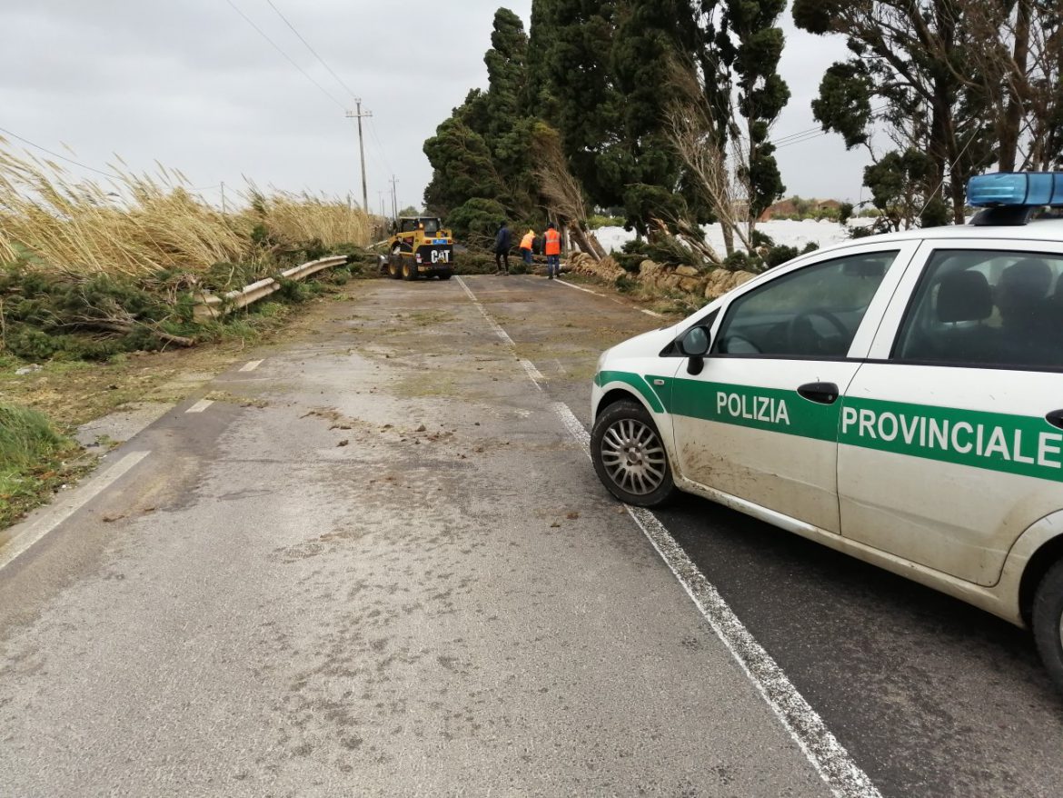 Emergenza maltempo, gli interventi del Libero Consorzio Comunale di Siracusa