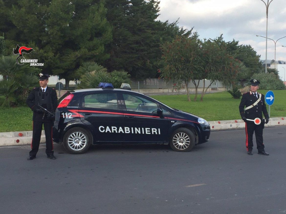 S.S.124 BUSCEMI – PALAZZOLO A.(SR). SERVIZIO COORDINATO DISPOSTO DALLA COMPAGNIA CARABINIERI DI NOTO.