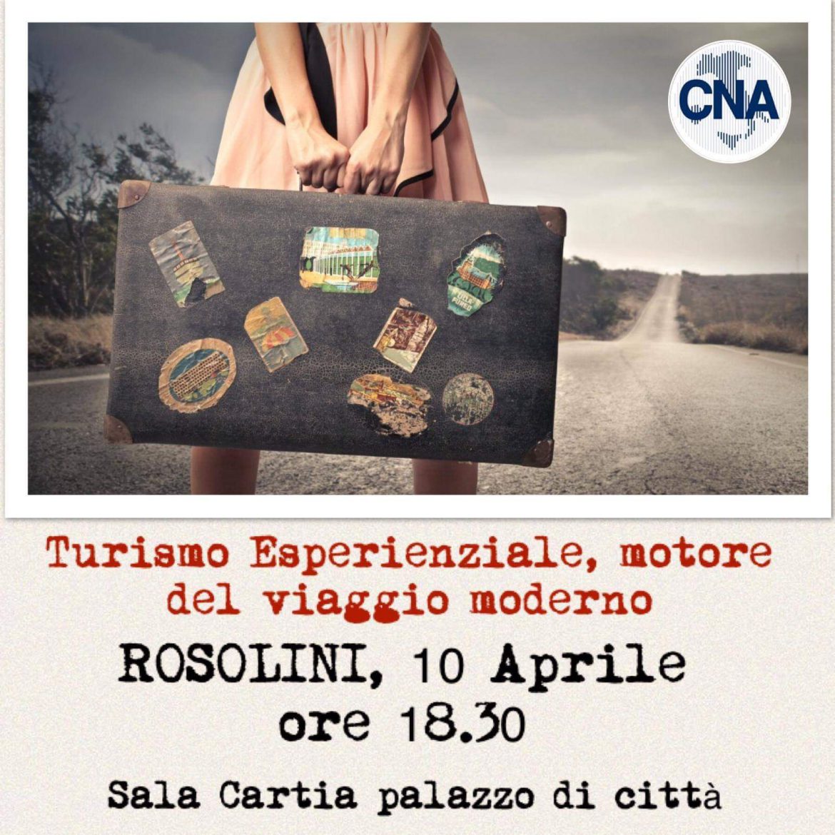 Rosolini – Turismo esperienziale, mercoledì 10 aprile p.v. un  convegno a Rosolini promosso dalla  Cna locale.