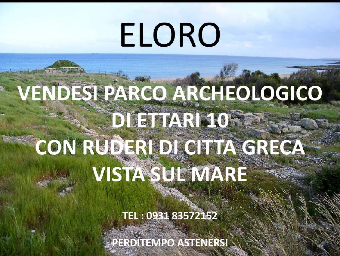 AAA ANTICA CITTADINA GRECA CON VISTA MARE VENDESI