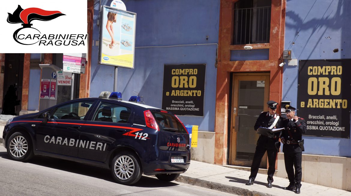 RAGUSA:  Anziana derubata di una collana: i Carabinieri ritrovano la refurtiva e denunciano la badante “infedele”.