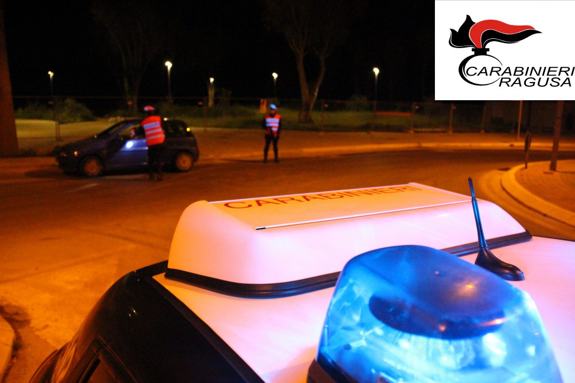 RAGUSA:  Non si ferma all’alt ed investe un carabiniere. Arrestato.