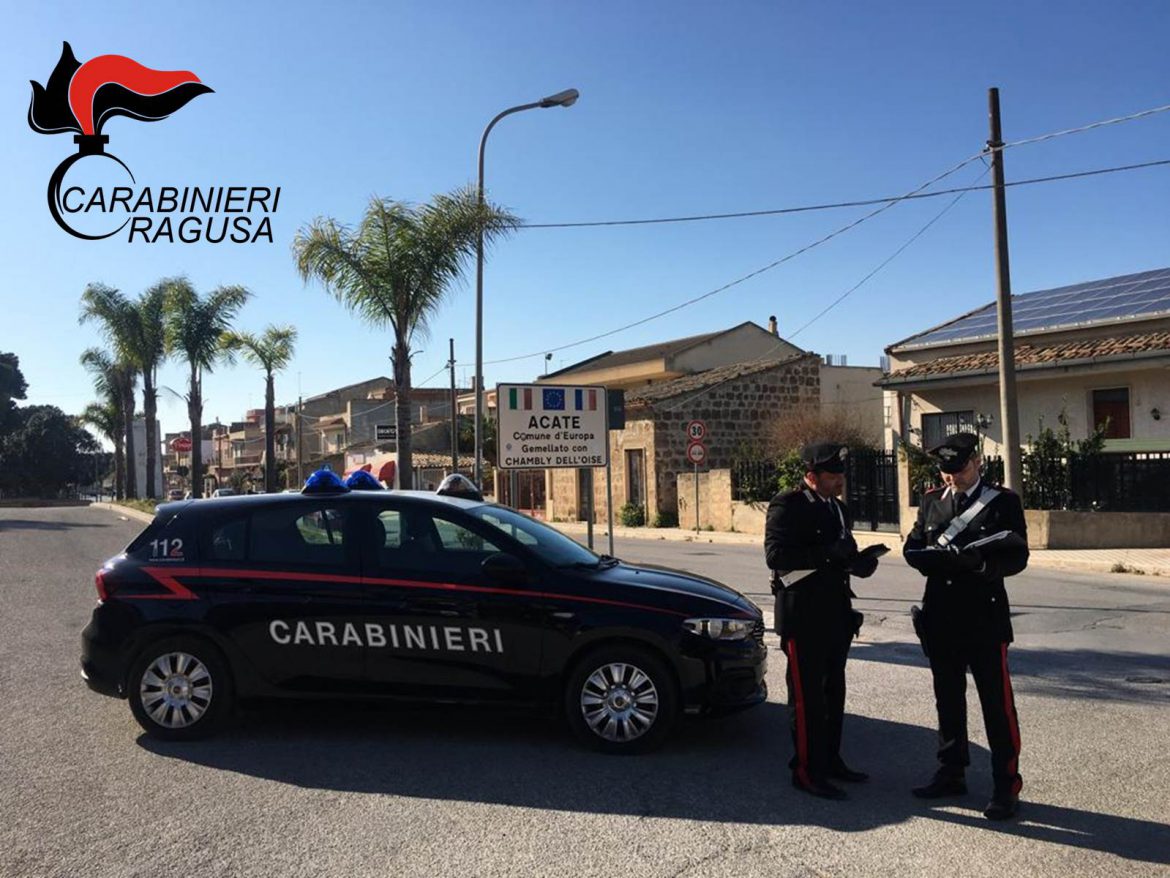 Vittoria, Comiso e Acate: Servizi straordinari di controllo del territorio svolti durante la settimana. Cinque arresti.