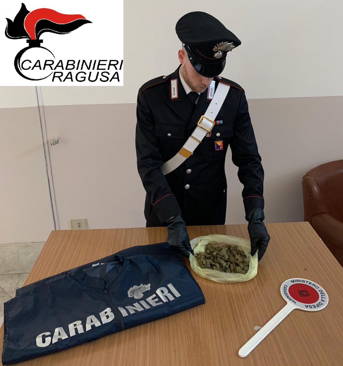 RAGUSA: Servizio antidroga dei Carabinieri di Ragusa. 1 arresto, 1 denuncia e tre segnalazioni al Prefetto.