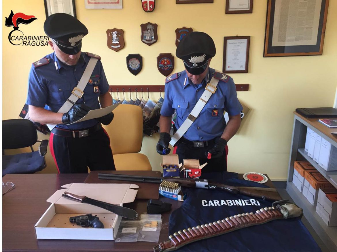 VITTORIA – Sparatoria per un posto auto,i Carabinieri denunciano un 37enne e un 43enne.
