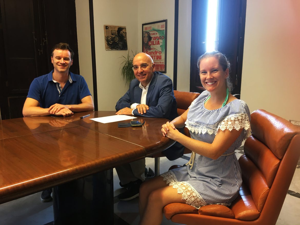 Ispica- 8 settembre, messaggio a Ispica da Janet Frost, figlia di Sydney Frost primo Sindaco di Ispica liberata