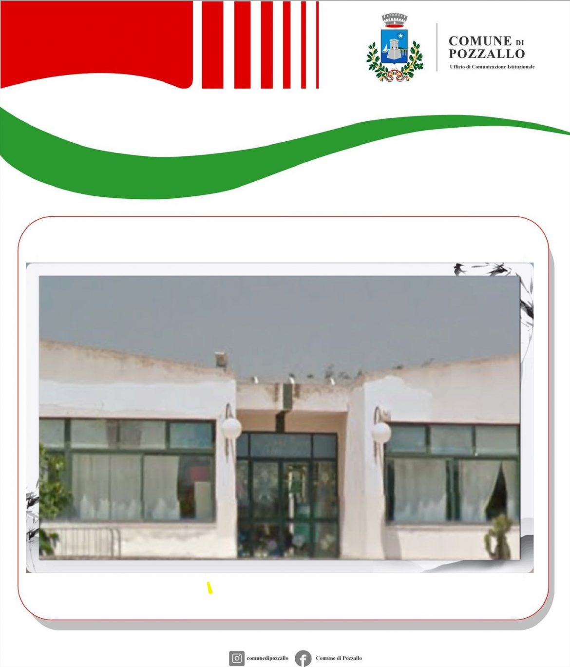 POZZALLO – INTERVENTI PER LA CLIMATIZZAZIONE DELLA SCUOLA DELL’INFANZIA “SIAMO AMICI” E AL CENTRO DIURNO DEI DISABILI.