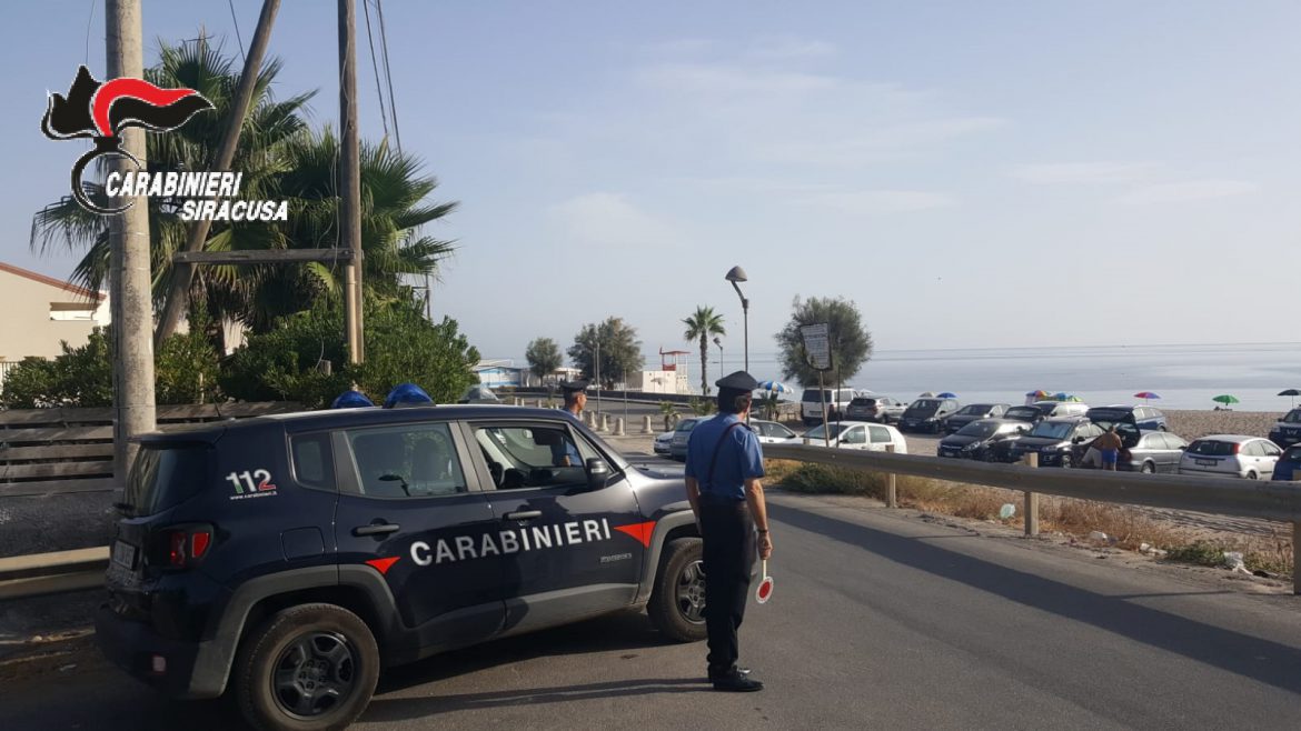 AUGUSTA (SR). CONTROLLO DEL TERRITORIO DELLA COMPAGNIA CARABINIERI.