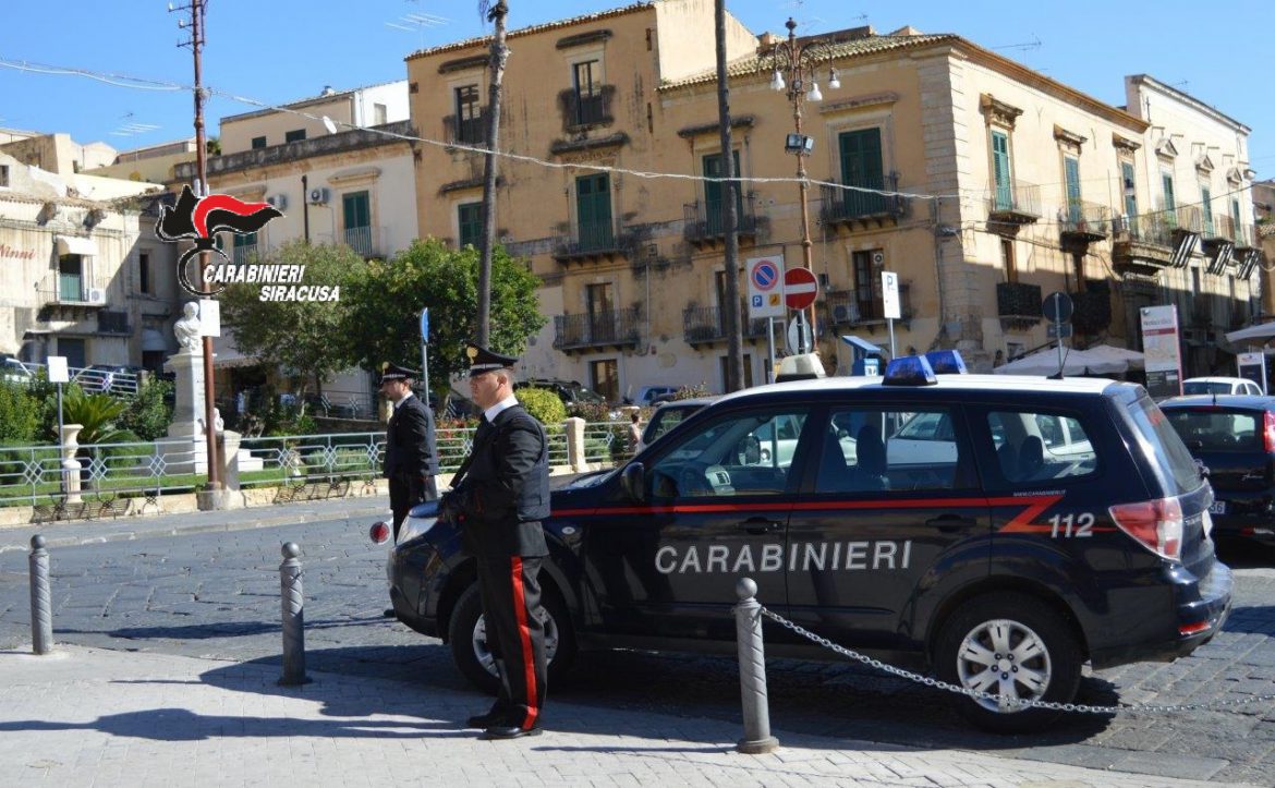 NOTO (SR).       CARABINIERI ARRESTANO PREGIUDICATO. DEVE SCONTARE TRE MESI PER TRUFFA.