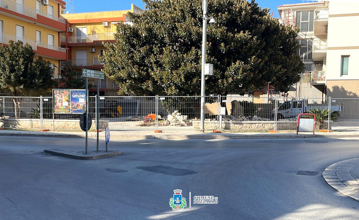 POZZALLO – INIZIANO I LAVORI DI REGIMAZIONE DELLE ACQUE CONFLUENTI SU VIA TORINO.