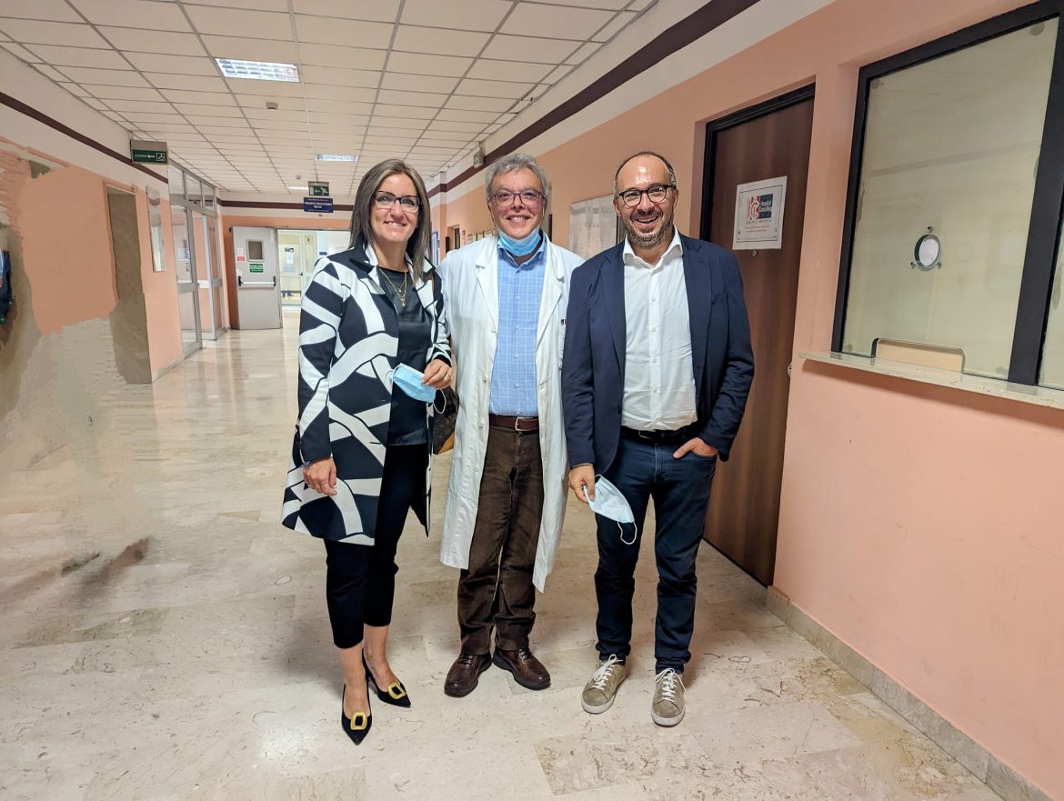 La Senatrice Dafne Musolino e l’On. Davide Faraone negli ospedali della provincia di Ragusa nel contesto della campagna “Ospedale per Ospedale”