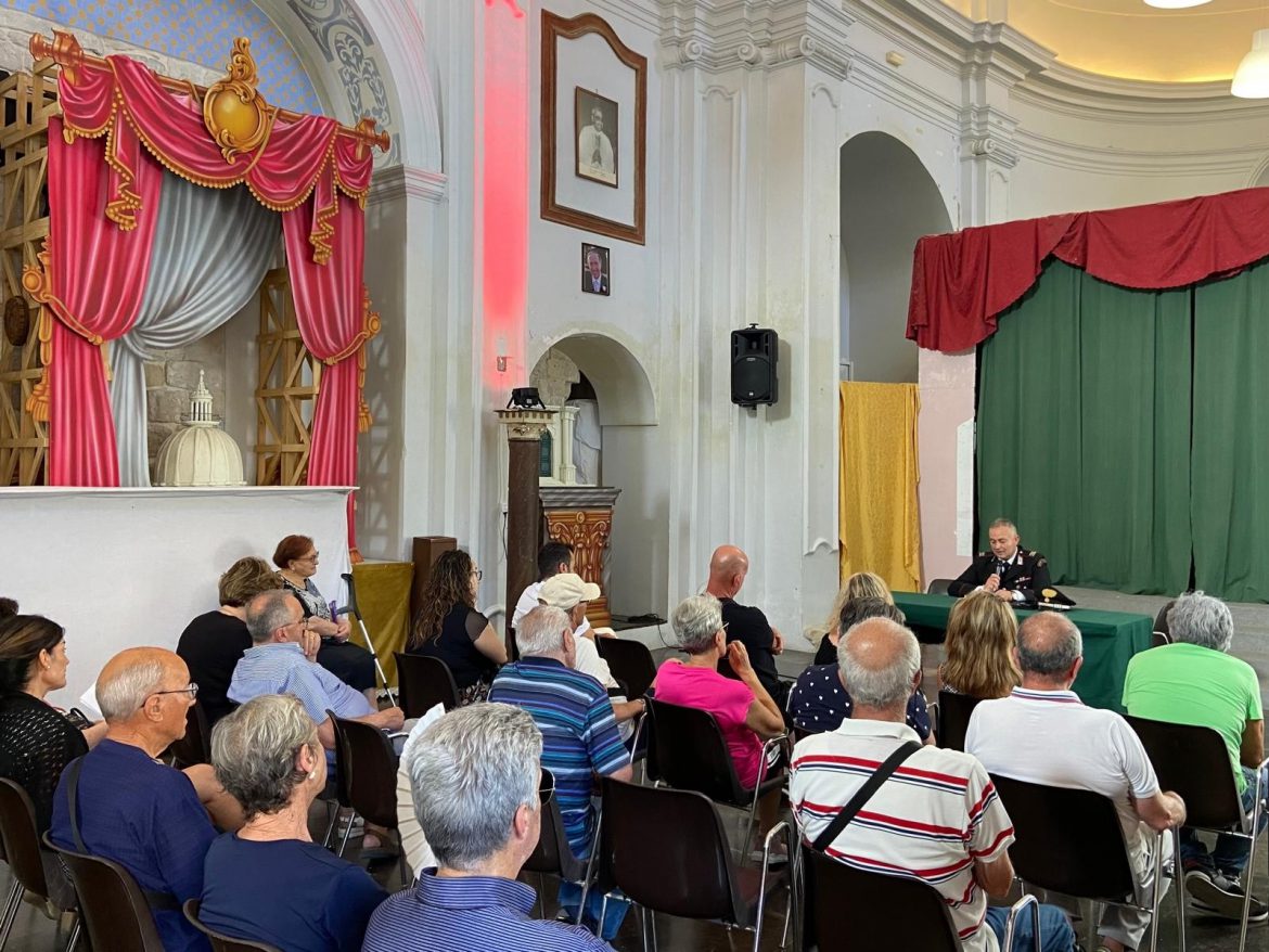 RAGUSA TRUFFE AGLI ANZIANI: LA CAMPAGNA PREVENTIVA DEI CARABINIERI