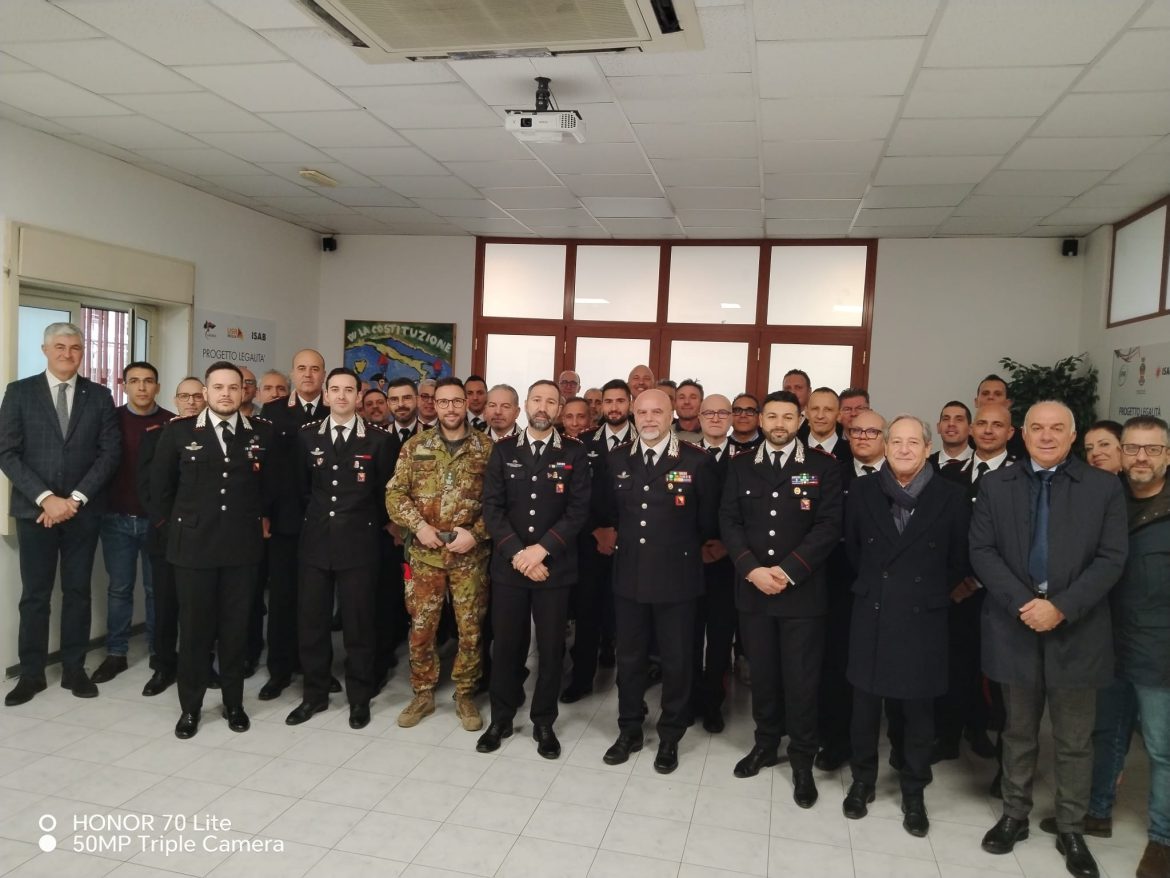 SIRACUSA – DOPO TRENTACINQUE ANNI NELL’ARMA DEI CARABINIERI, IL TENENTE COLONNELLO MASSIMO TURLÀ LASCIA IL SERVIZIO ATTIVO
