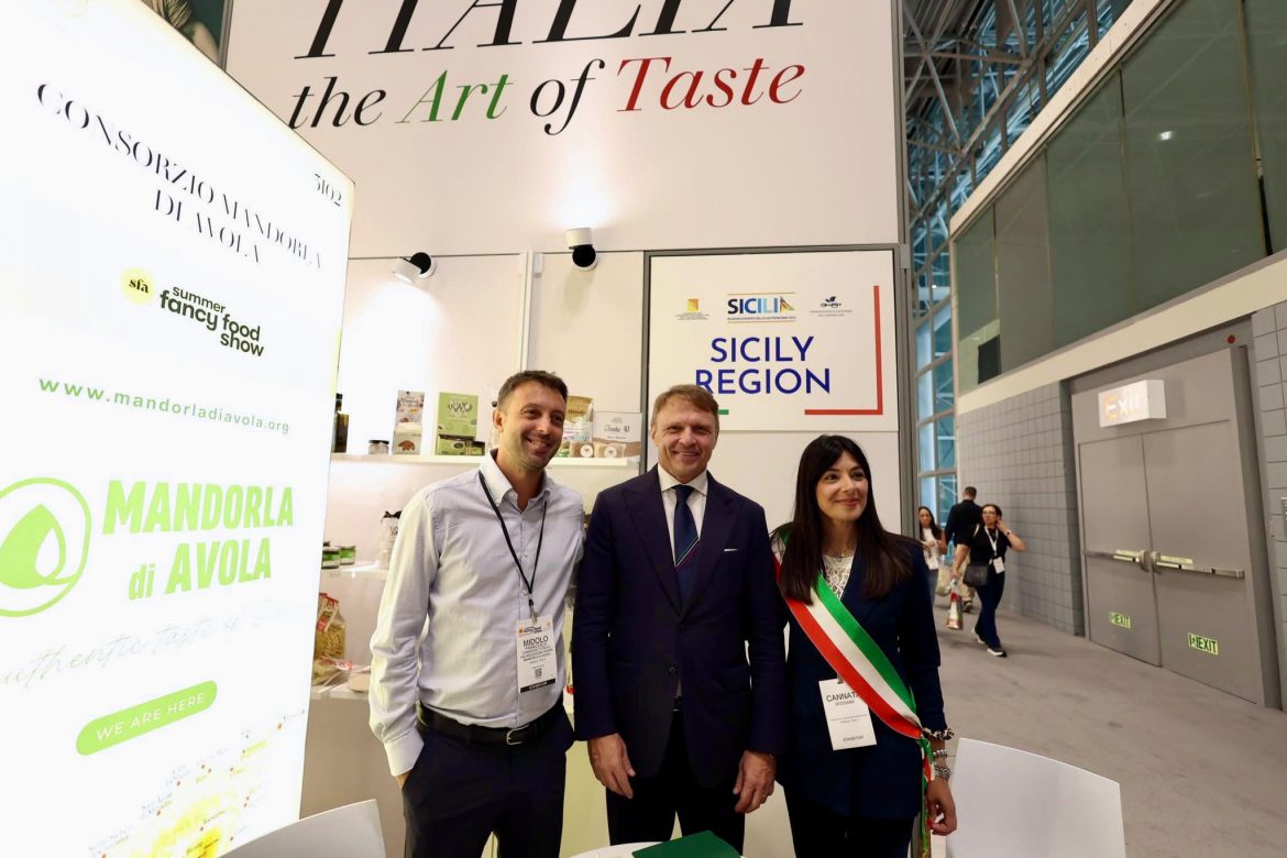 LA MANDORLA DI AVOLA VOLA ATTERRA A NEW YORK: IL CONSORZIO PRESENTE ALLA FIERA AGROALIMENTARE SUMMER FANCY FOOD