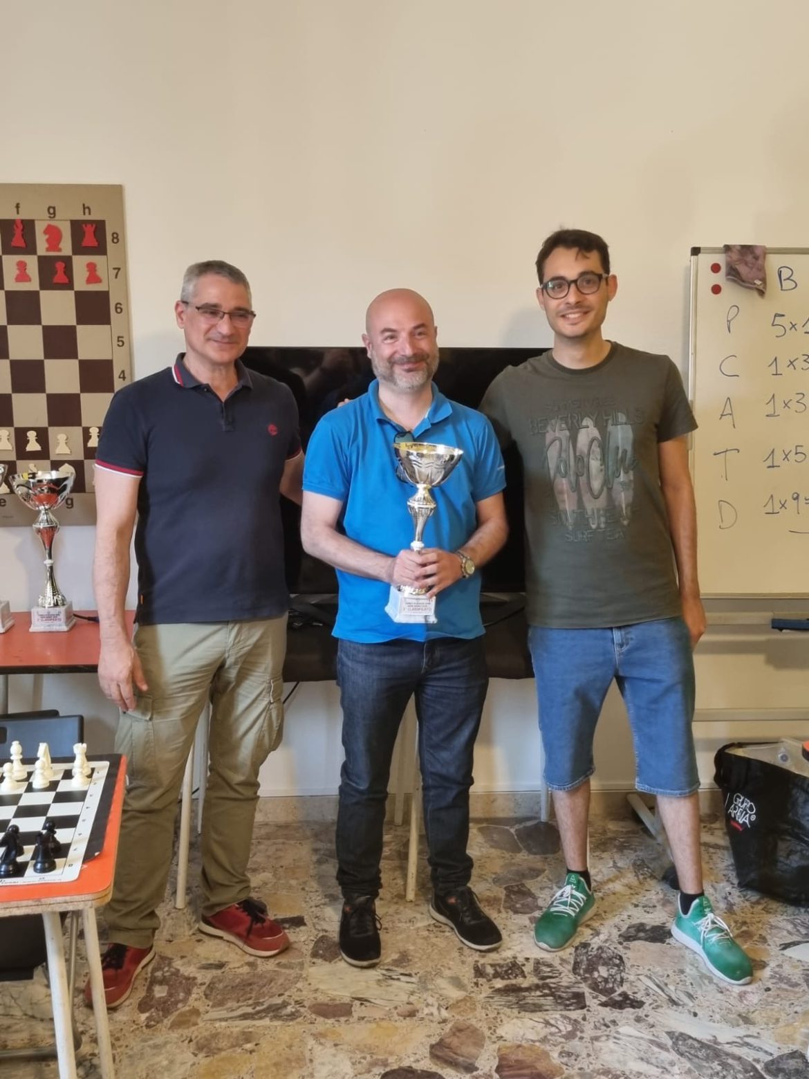 Siracusa – Scacchi,torneo Open Rapid,il Rosolinese Giuseppe Chindemi conquista il terzo posto