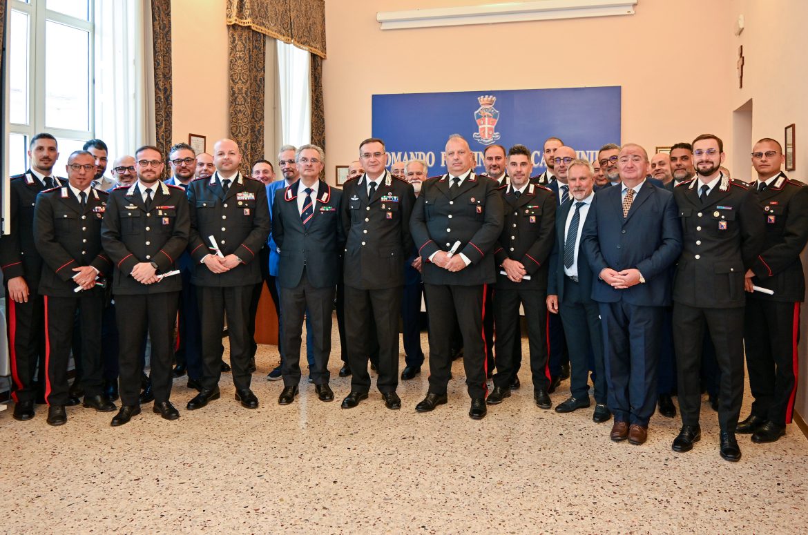 Ragusa- consegnati 25 encomi a militari dall’arma