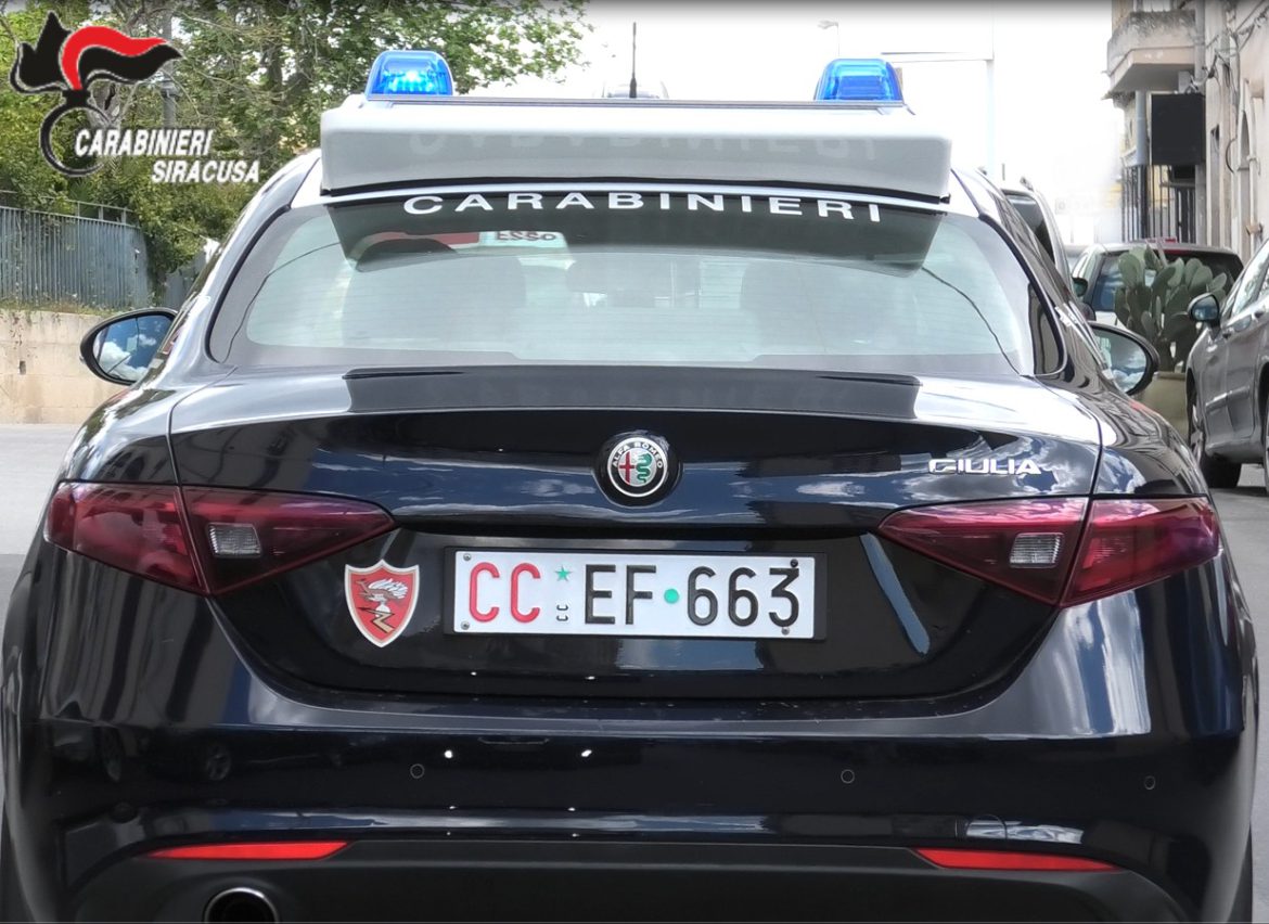 CARABINIERI PRIOLO GARGALLO: ARRESTO        PER AGGRAVAMENTO DI MiSURA  AUTELARE