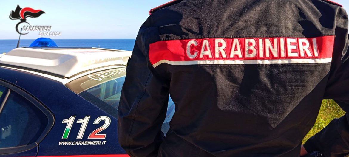 CARABINIERI AVOLA: ARRESTATO 38ENNE