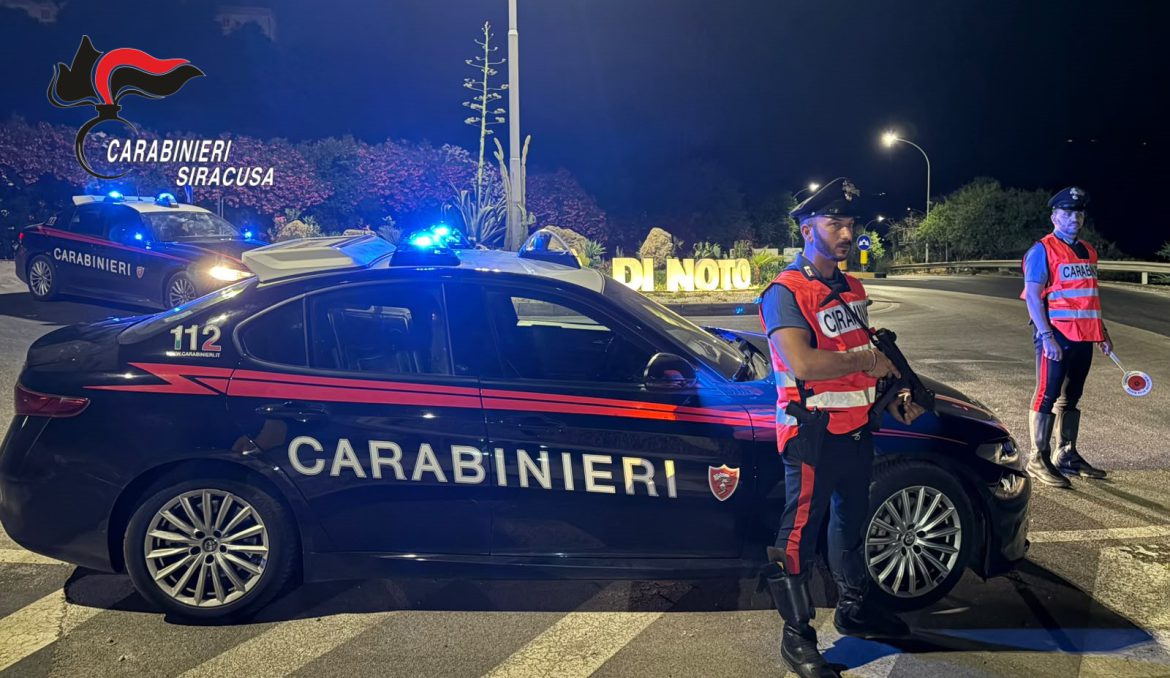 CARABINIERI NOTO: ARRESTATO 67ENNE PER TENTATO OMICIDIO AGGRAVATO