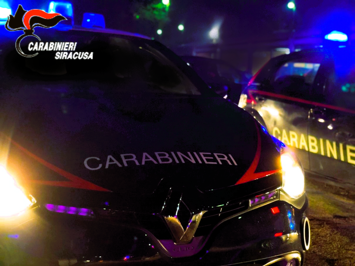 CARABINERI SIRACUSA: INTENSIFICAZIONE DEI SERVIZI DI CONTROLLO DEL TERRITORIO
