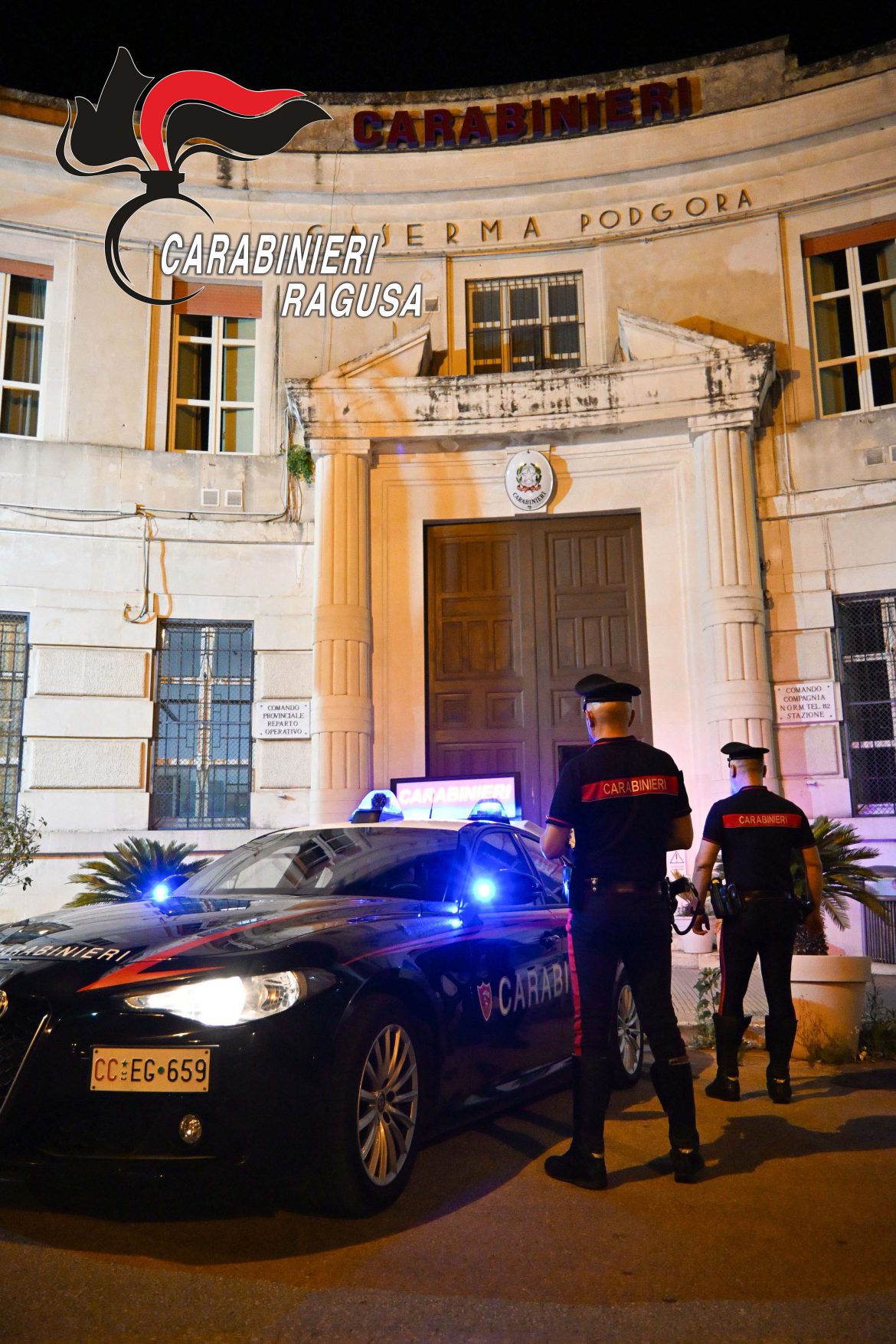 COMISO – Ruba gasolio da autocarri in sosta: arrestato dai Carabinieri