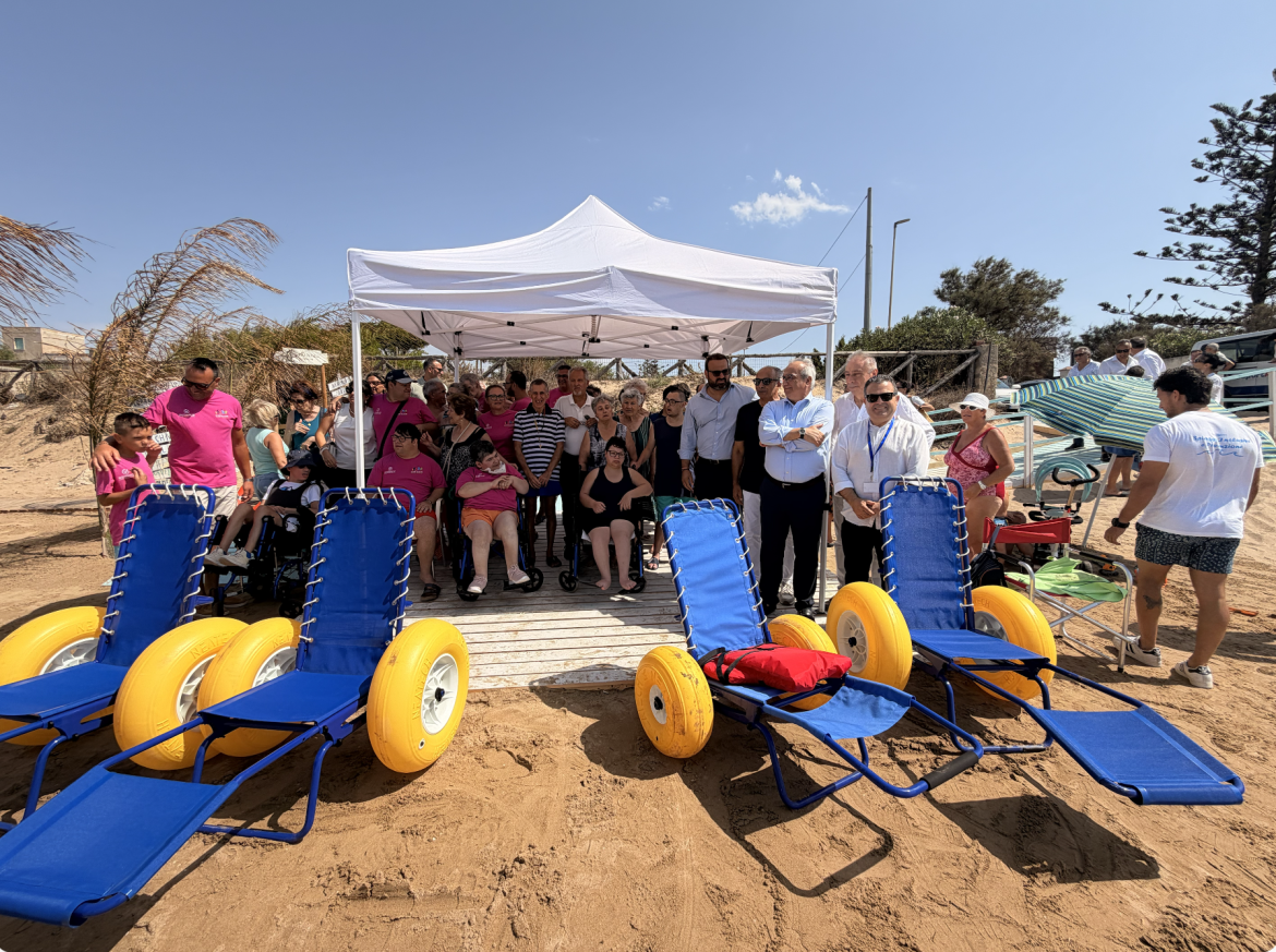 Spiagge accessibili, a Granelli (Pachino) parte il progetto per abbattere le barriere. Gennuso: “Una mia proposta che diventa realtà”