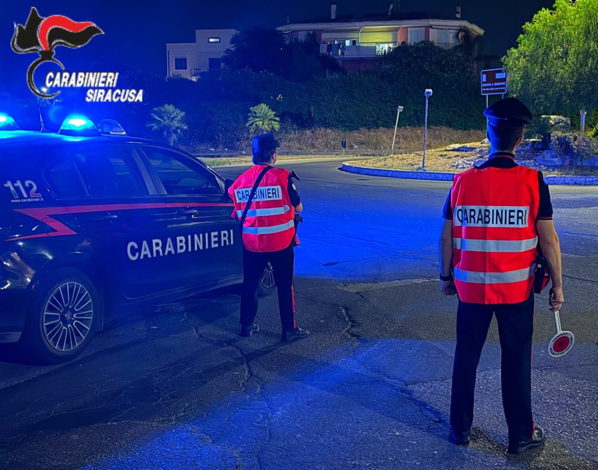 CARABINIERI FRANCOFONTE: CONTROLLO DEL TERRITORIO
