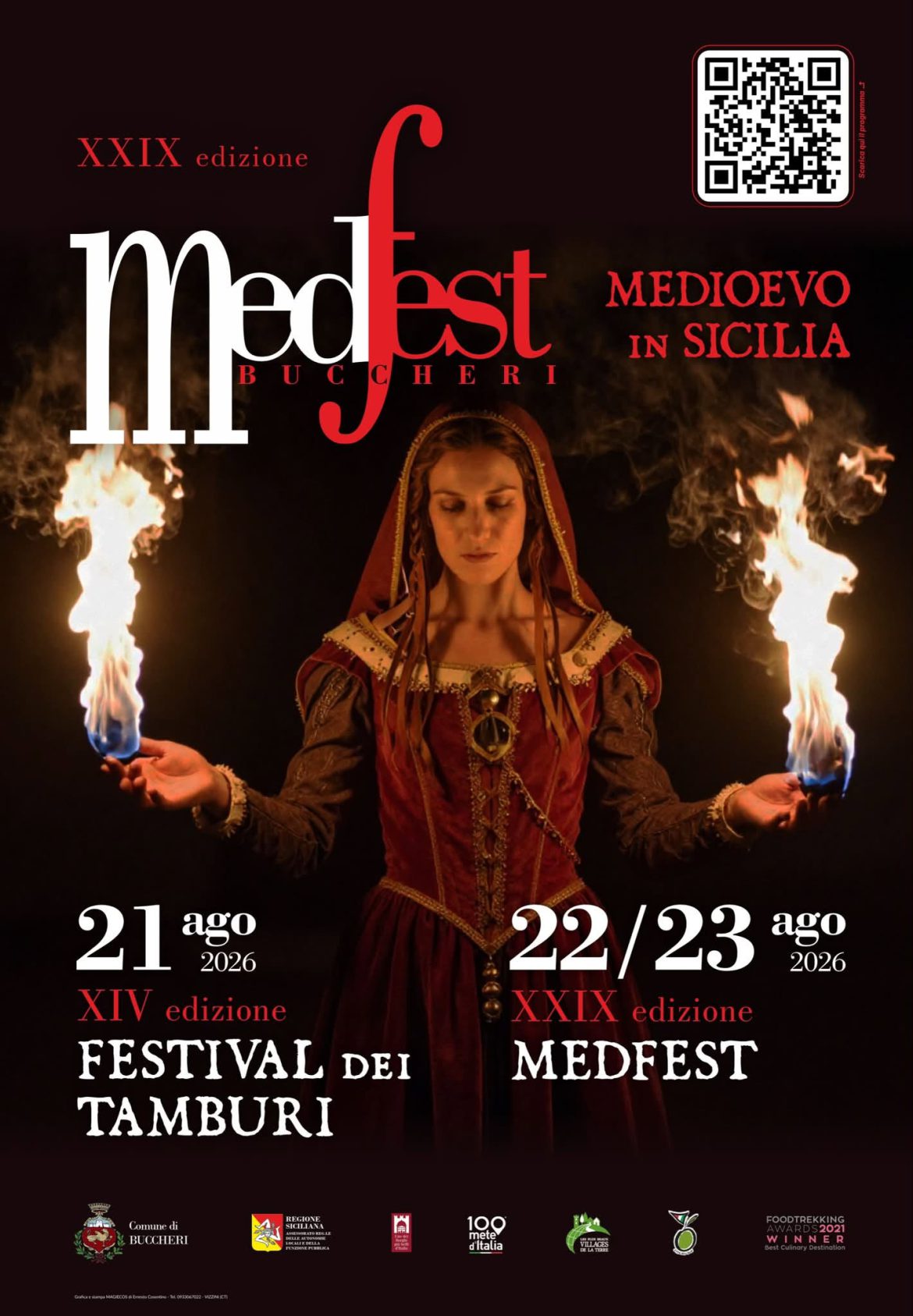 Buccheri, al via il MedFest: la XXIX edizione si apre con il Festival dei Tamburi