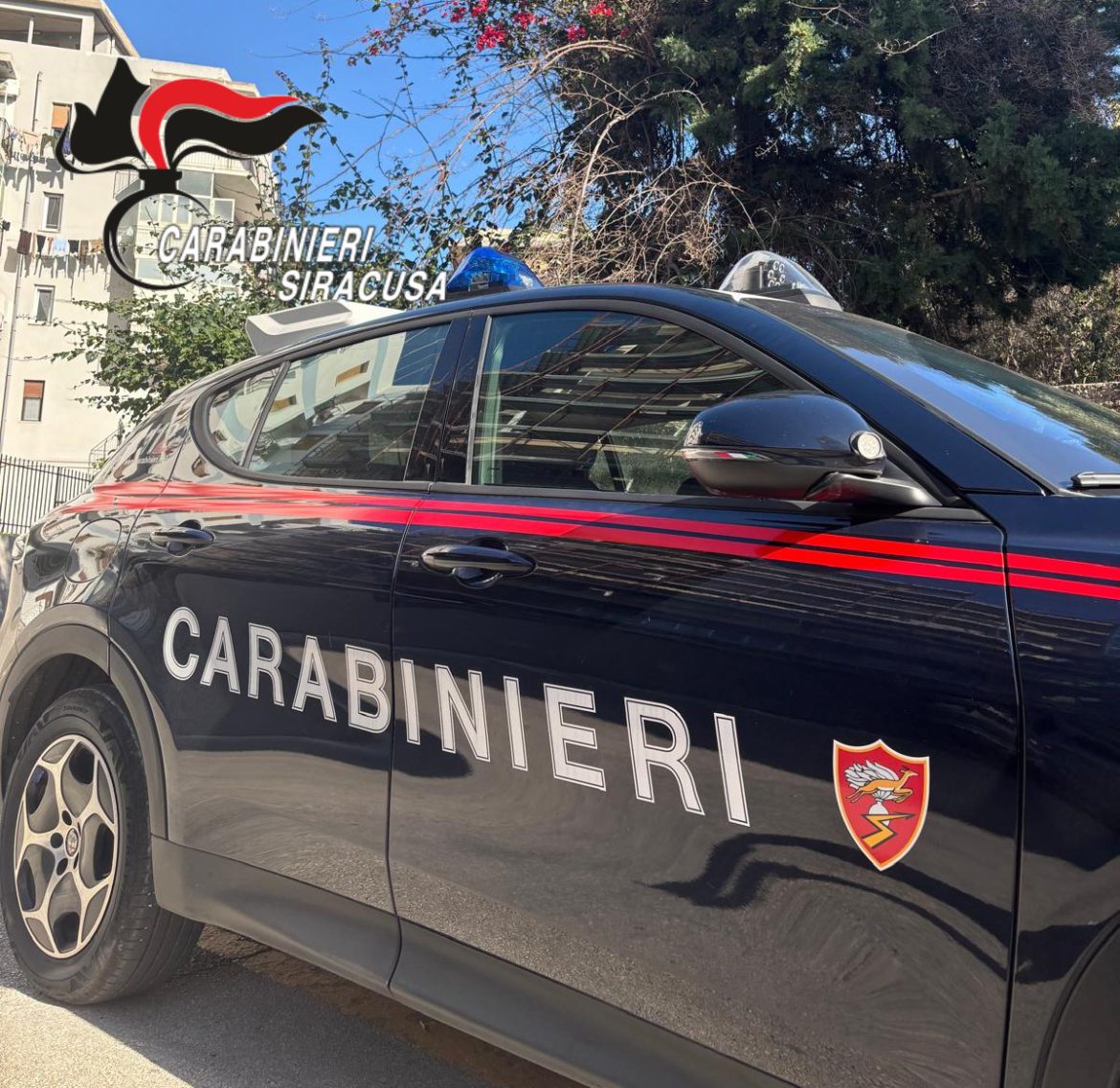 CARABINIERI LENTINI: ARRESTATO 51ENNE
