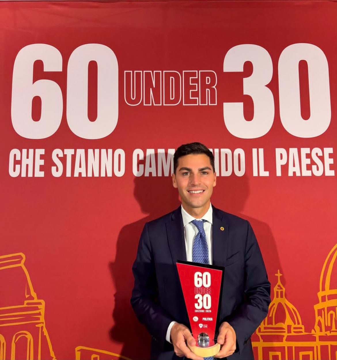 GIOVANI E POLITICA. Tantillo (FI) fra i 60 under 30 che stanno cambiando il Paese: “Il futuro non si discute con i giovani, si costruisce insieme a loro”
